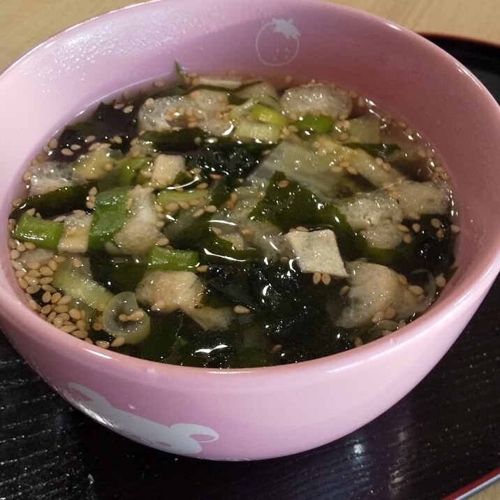 中華なのに和風?温かくても冷めても美味しいスープ